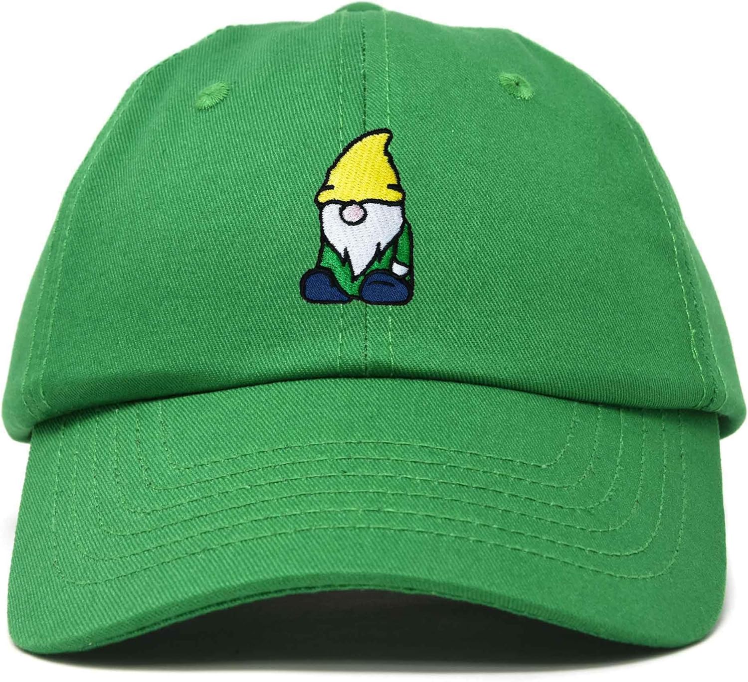 DALIX Gnome Embroidered Cotton Baseball Cap Adjustable Dad Hat Mens