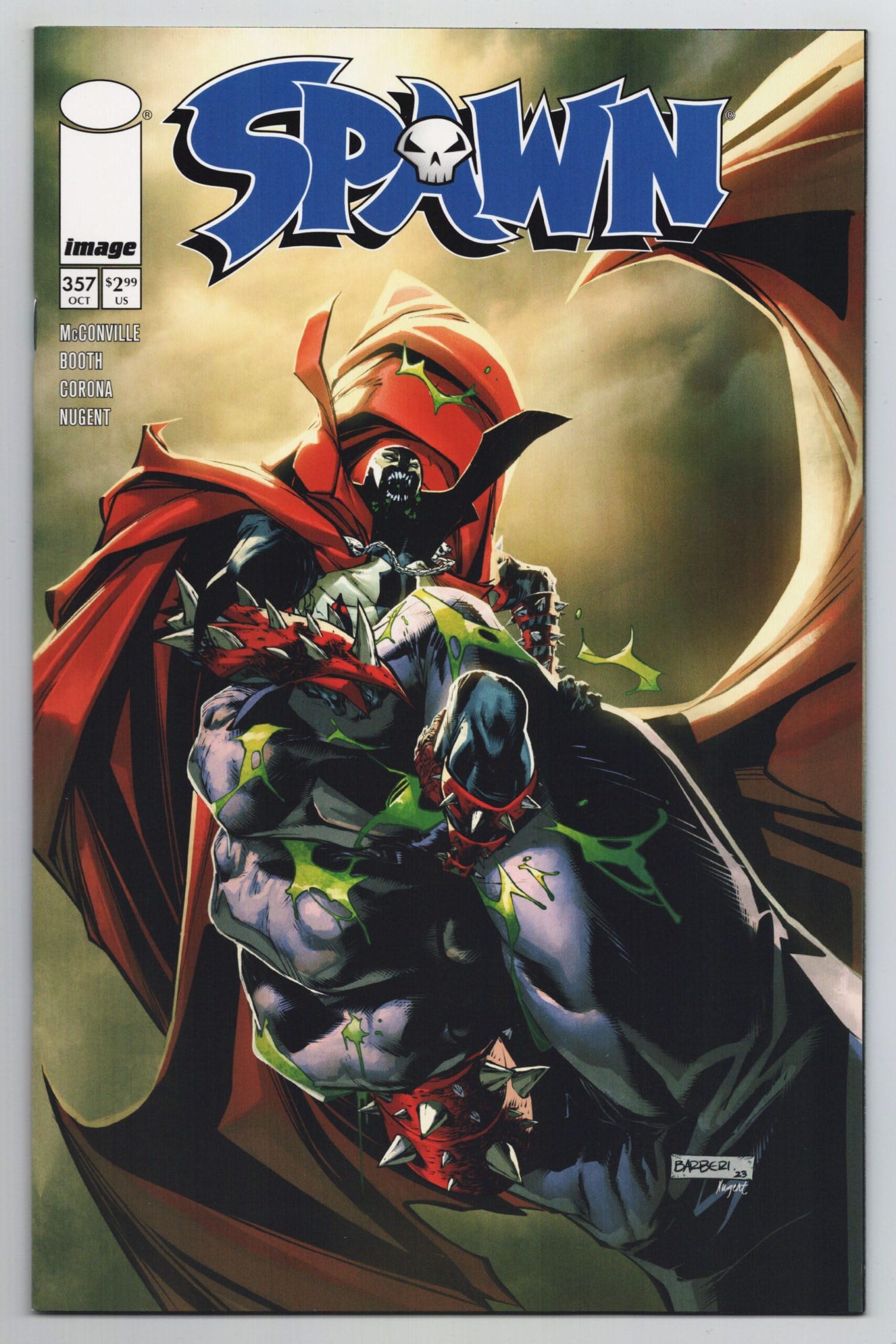 Spawn #357 Cvr B Barberi (Image, 2024) NM