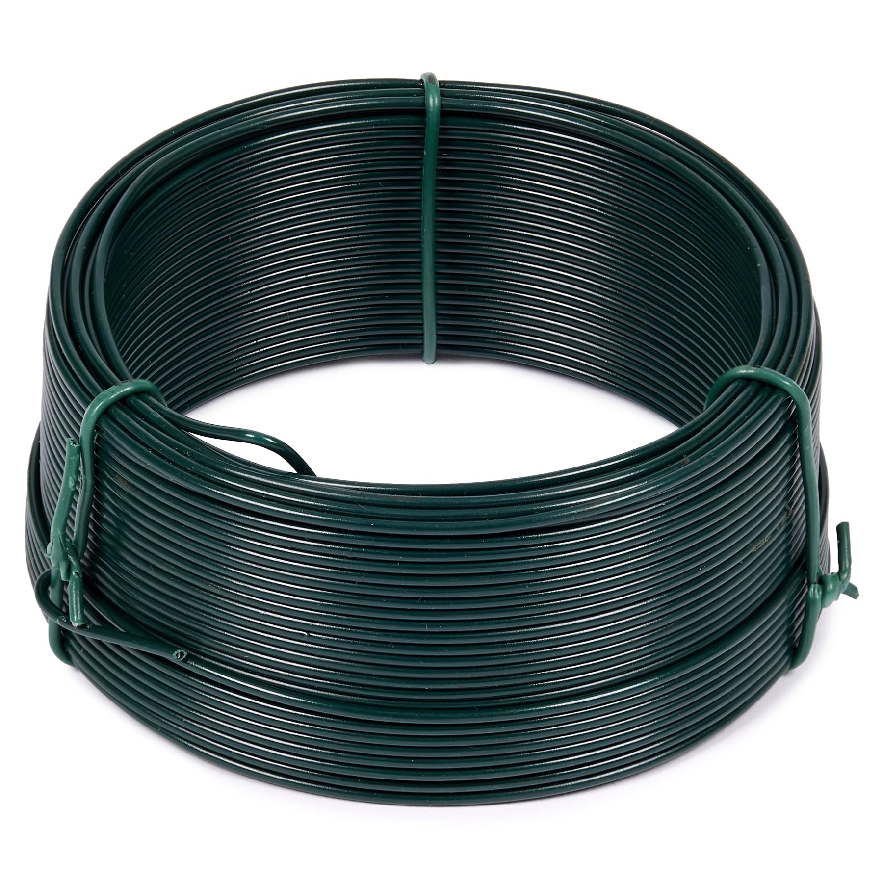 Fil Attache métal enduit PVC Vert 1.3mm 50M
