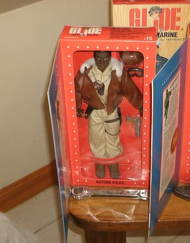 Miniatura 2 de GI Joe African American Action Pilot 12" WWII Edición Limitada Figura conmemorativa