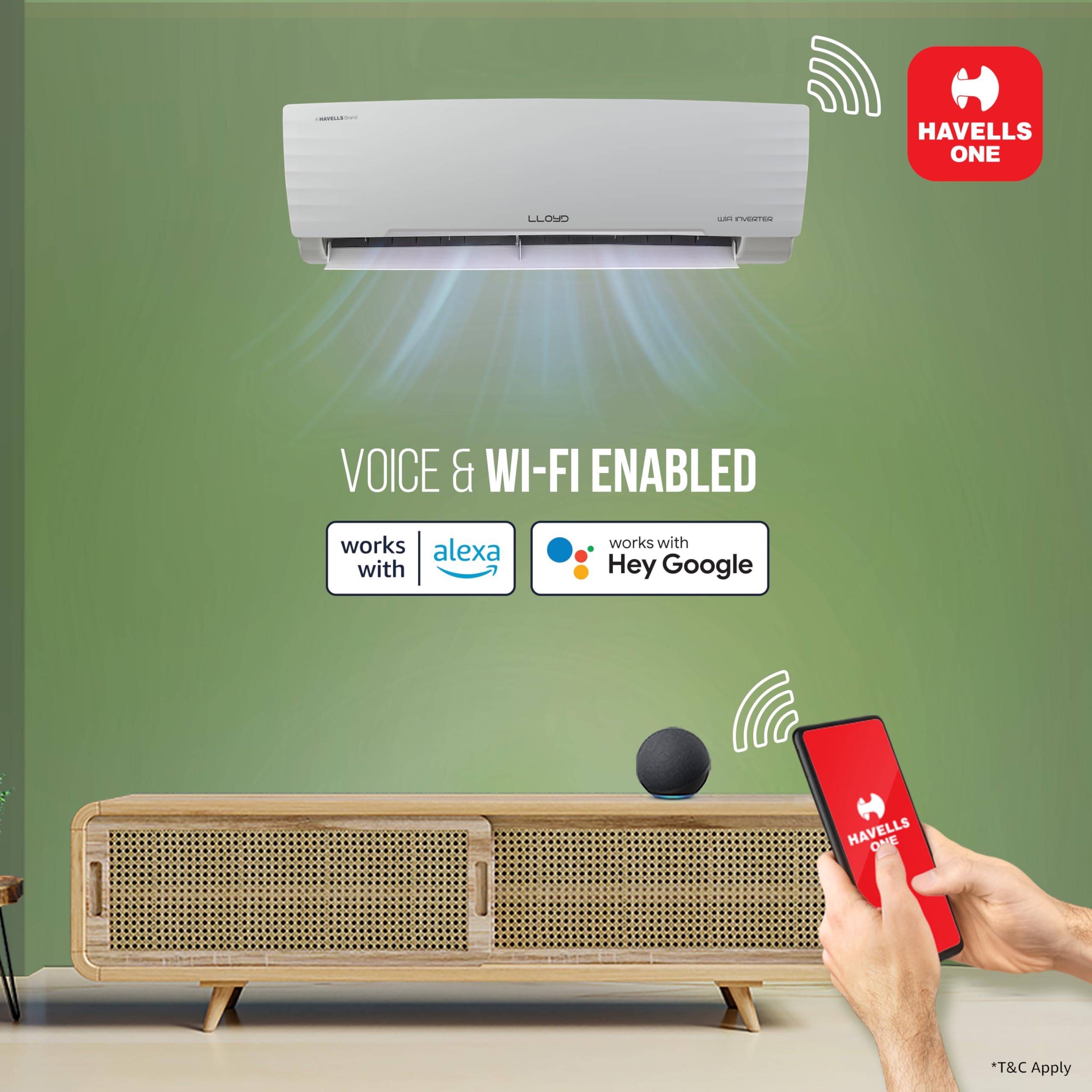Lloyd Wi-Fi Split AC - Smart Cooling -8 Lloyd Wi-Fi Split AC - Smart Cooling -8