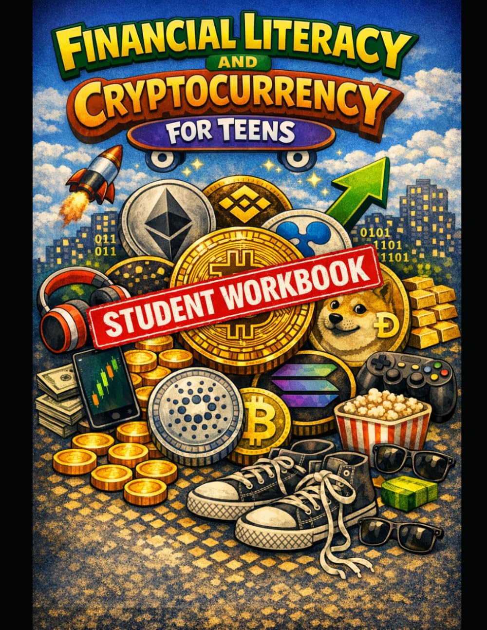 Financial Literacy and Cryptocurrency for Teens — Student Workbook: Exercises, Scenarios, and Real-World Applications for System Thinking