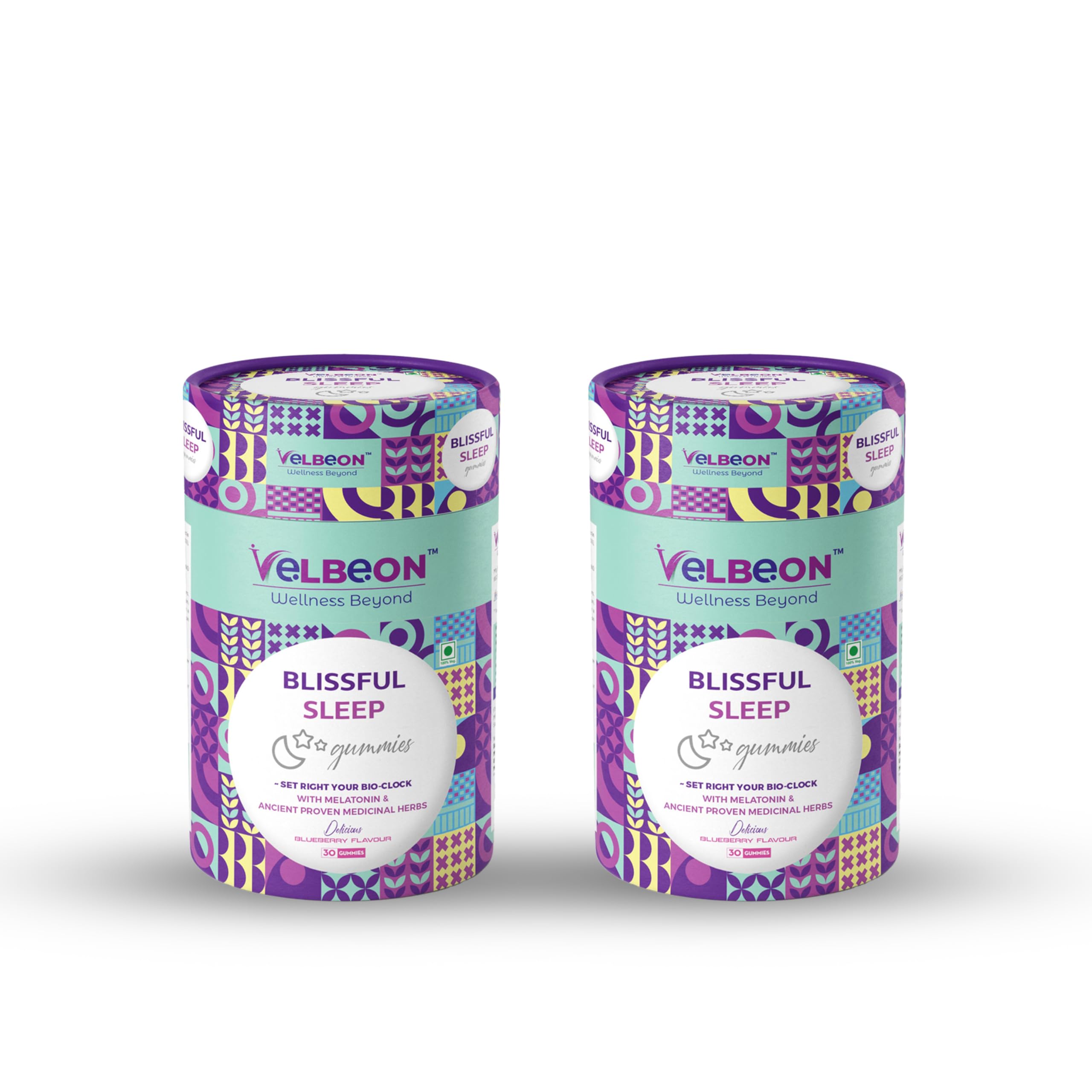 VELBEON Blissful Sleep Gummies, Sugar free Sleeping Gummies for Deep Sleep with Ancient Proven Medicinal Herbs, Melatonin Gummies for Sleep, Supplement for Men & Women, 30 Veg Gummies (B0CVN9FHXR) Amazon Price History, Amazon Price Tracker