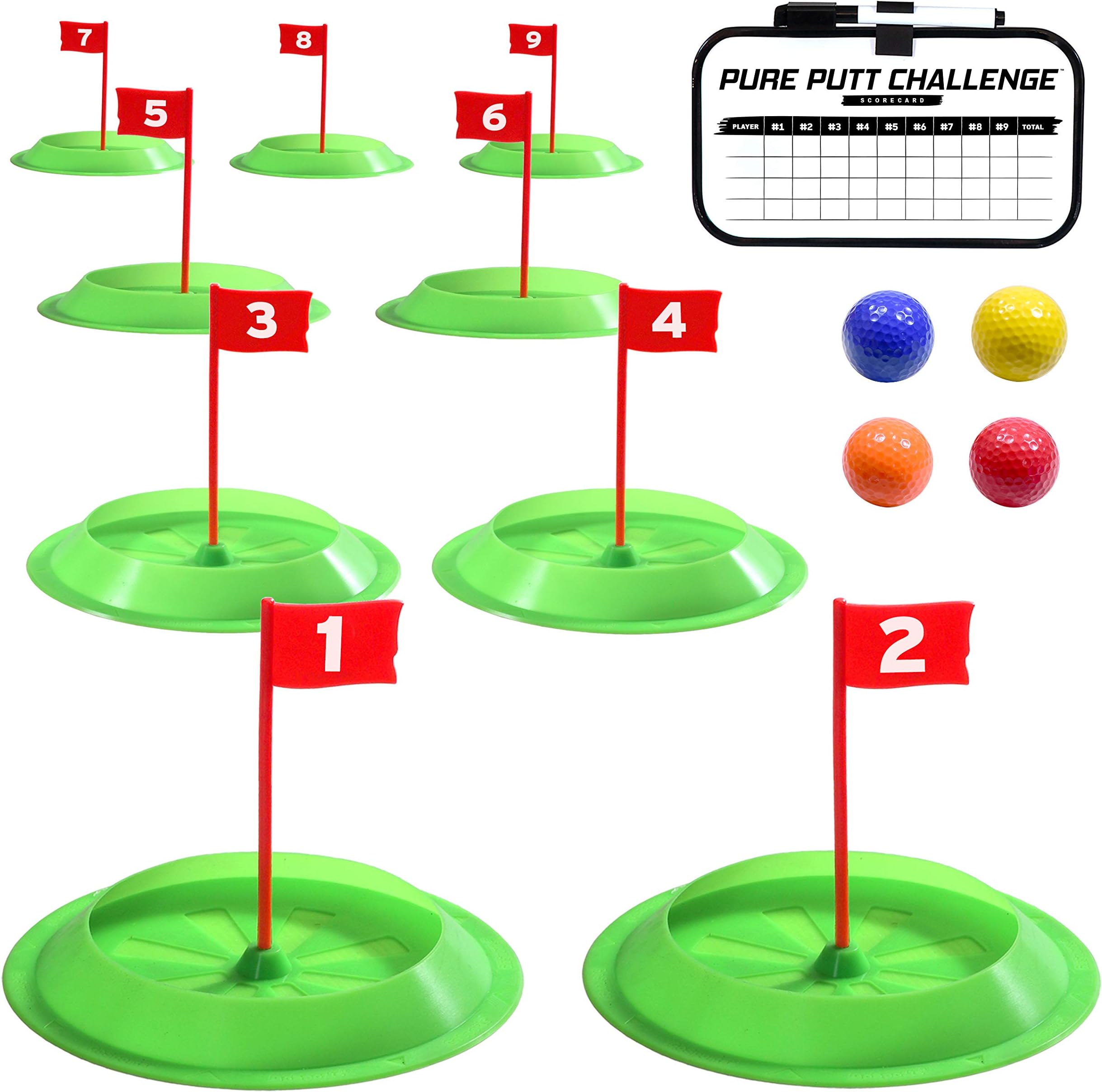 GoSports Pure Putt Challenge Mini Golf Game