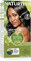 Vista 1 de Naturtint - Color de cabello para mujer 2N marrón negro - 5.45 onzas líquidas (paquete de 3)