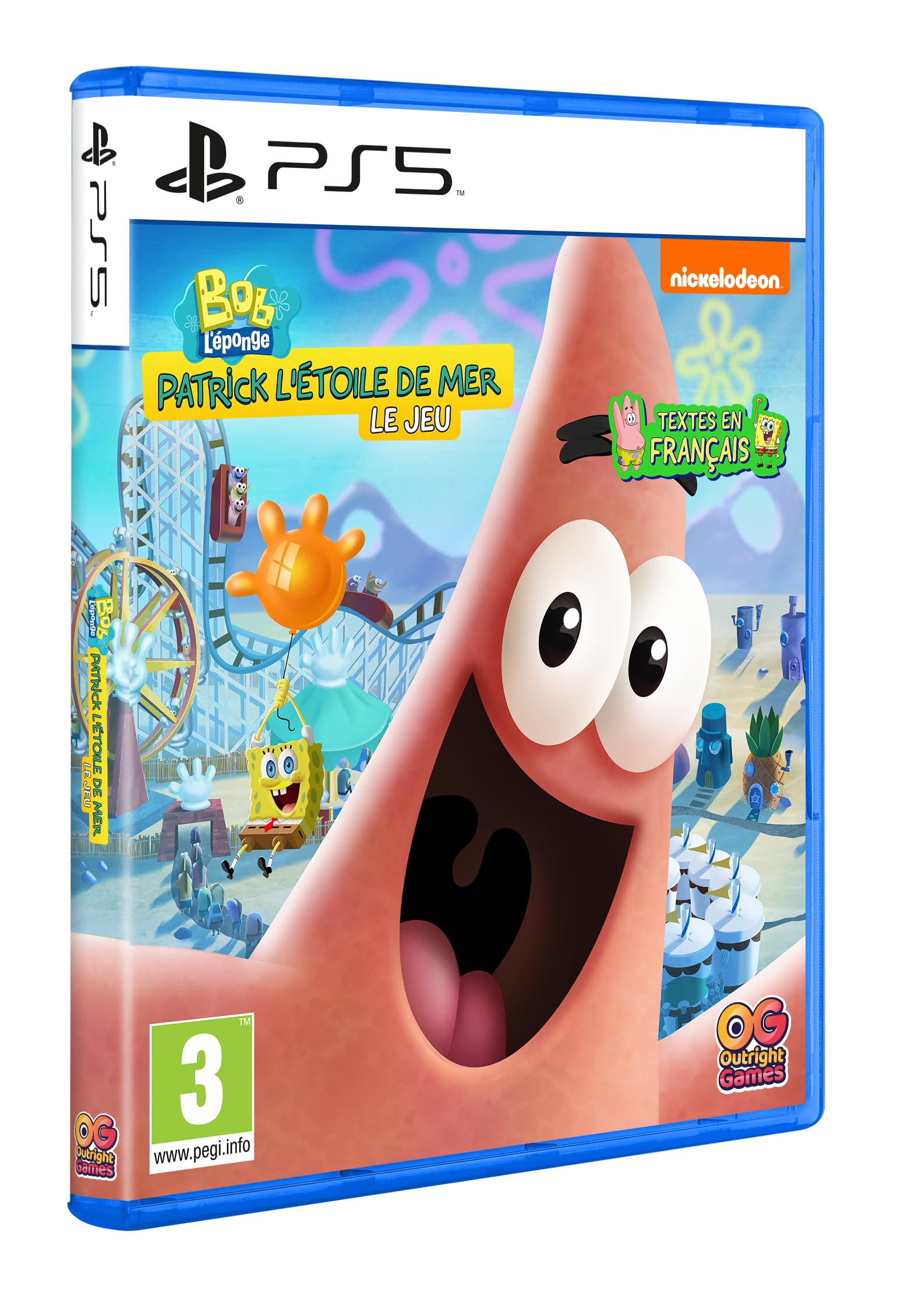 Bandai Namco Playstation 5 Bob L'éponge video game : Patrick l'Étoile de Mer - Brand EAN: 5061005354081