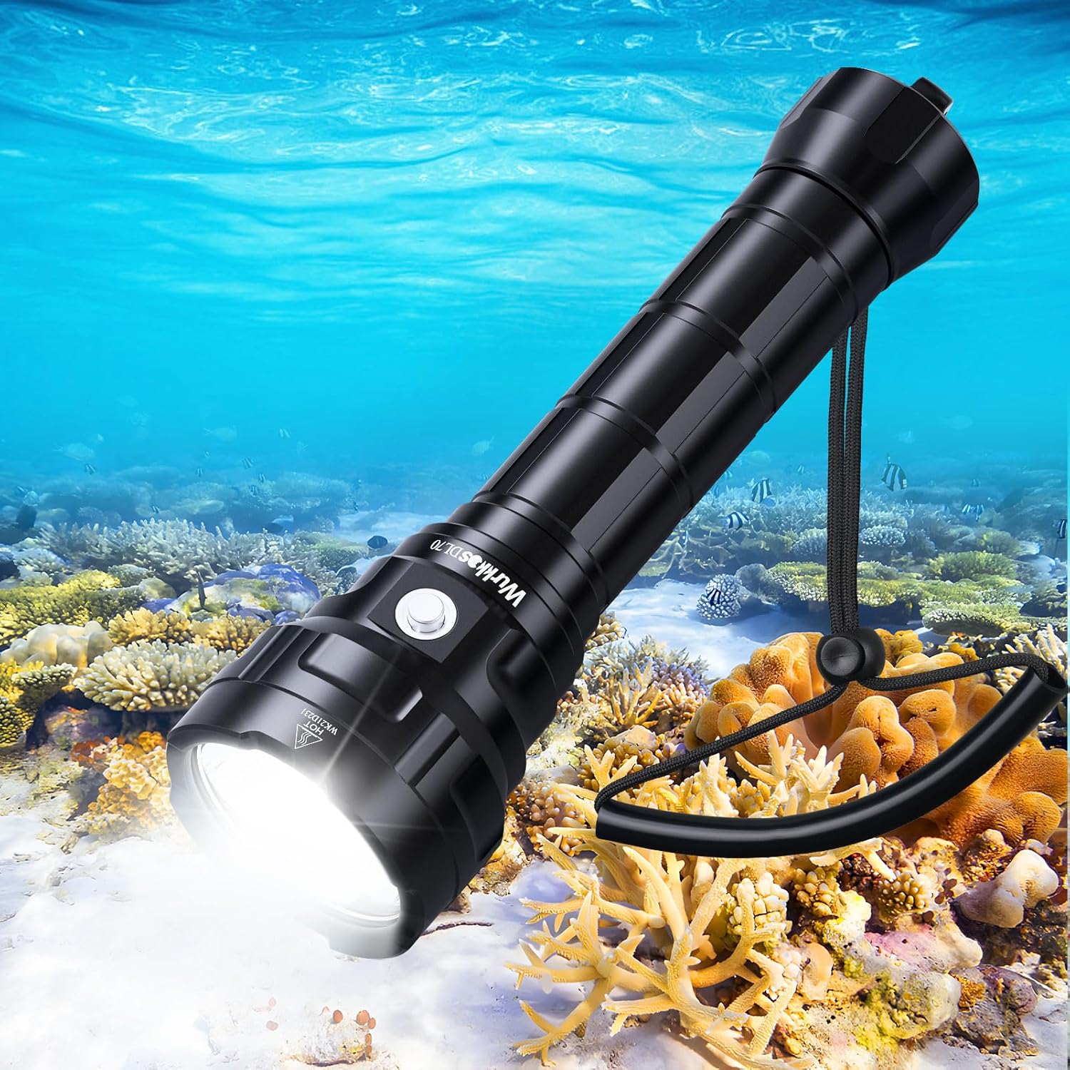 Wurkkos DL70 Dive Light Scuba Diving 13000lm Super Bright