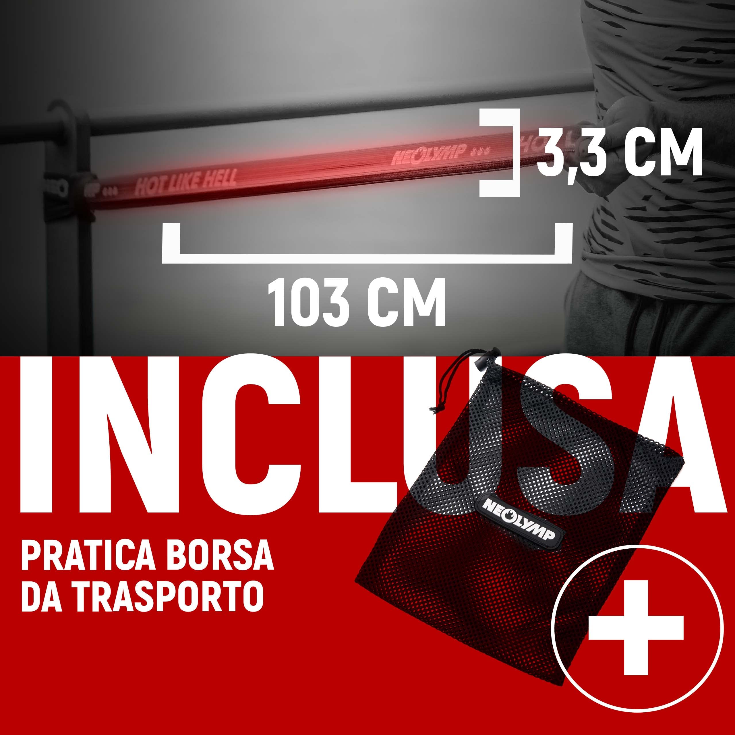 NEOLYMP Elastici fitness – elastico fitness fasce elastiche fitness bande elastiche fitness elastici palestra fascia elastica esercizi
