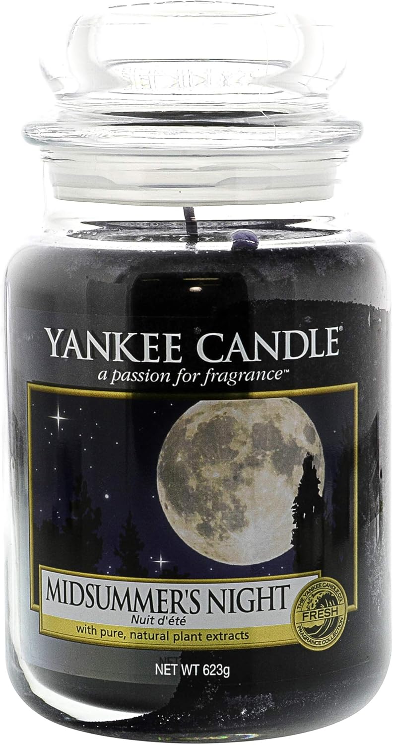 Amazon.de Yankee Candle Duftkerze Midsummer's Night Kerze mit