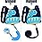 Accmor Toddler Harness with Leash, Cute Dinosaur Kids Leashes + Anti Lost Wrist Link, Children Walking Harnesses Tether Restraint Belt, Keep Child Close Hand Strap for Baby Boys Girls Outdoor Travel