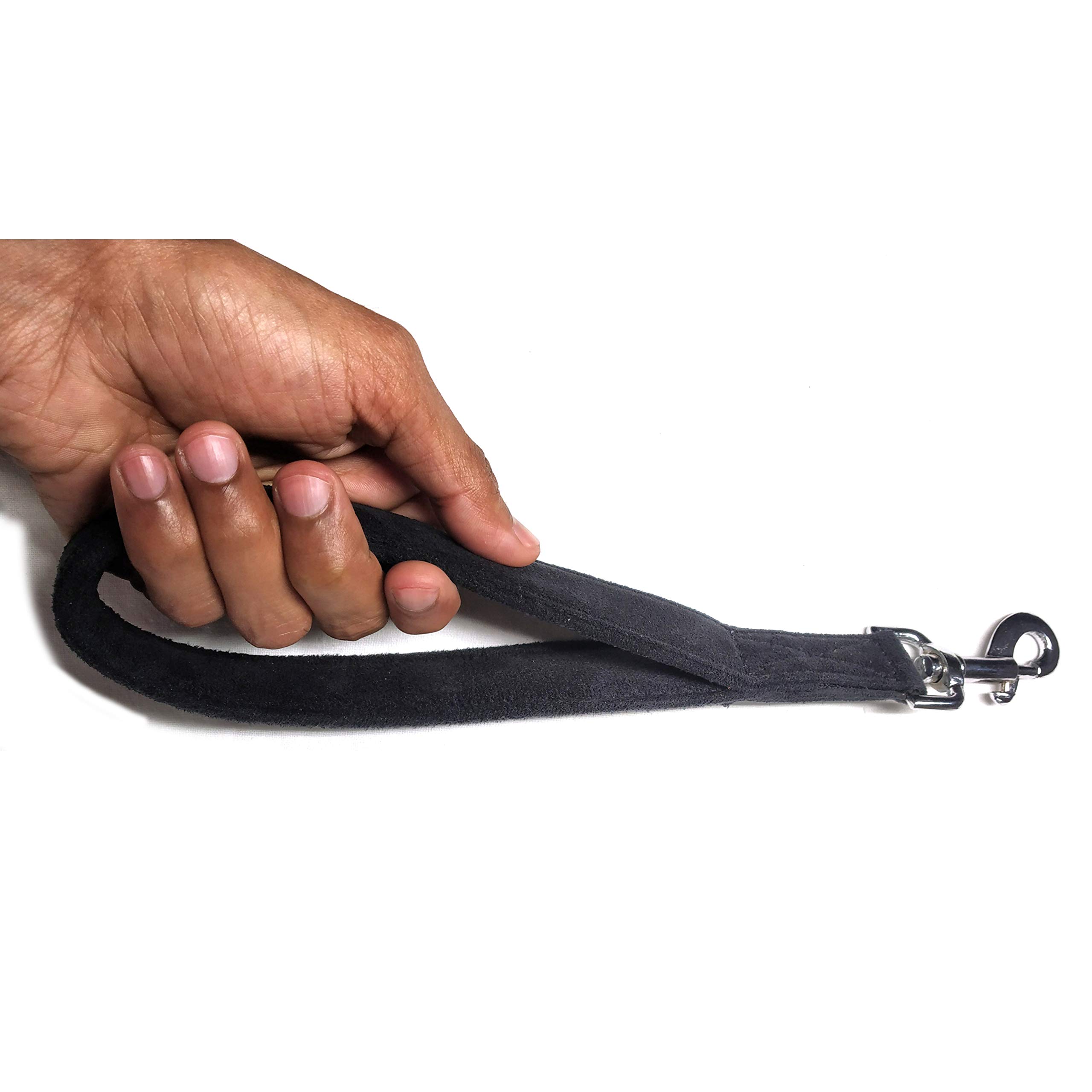 MS Pet House Short Dog Leash - Traffic Padded Handle - Heavy Duty - Short Synthetic Leather Dog Lead for Training Control - Pet Leashes for Large Big Dogs and Medium Dogs Black (B093Z7Y2XZ) Amazon Price History, Amazon Price Tracker
