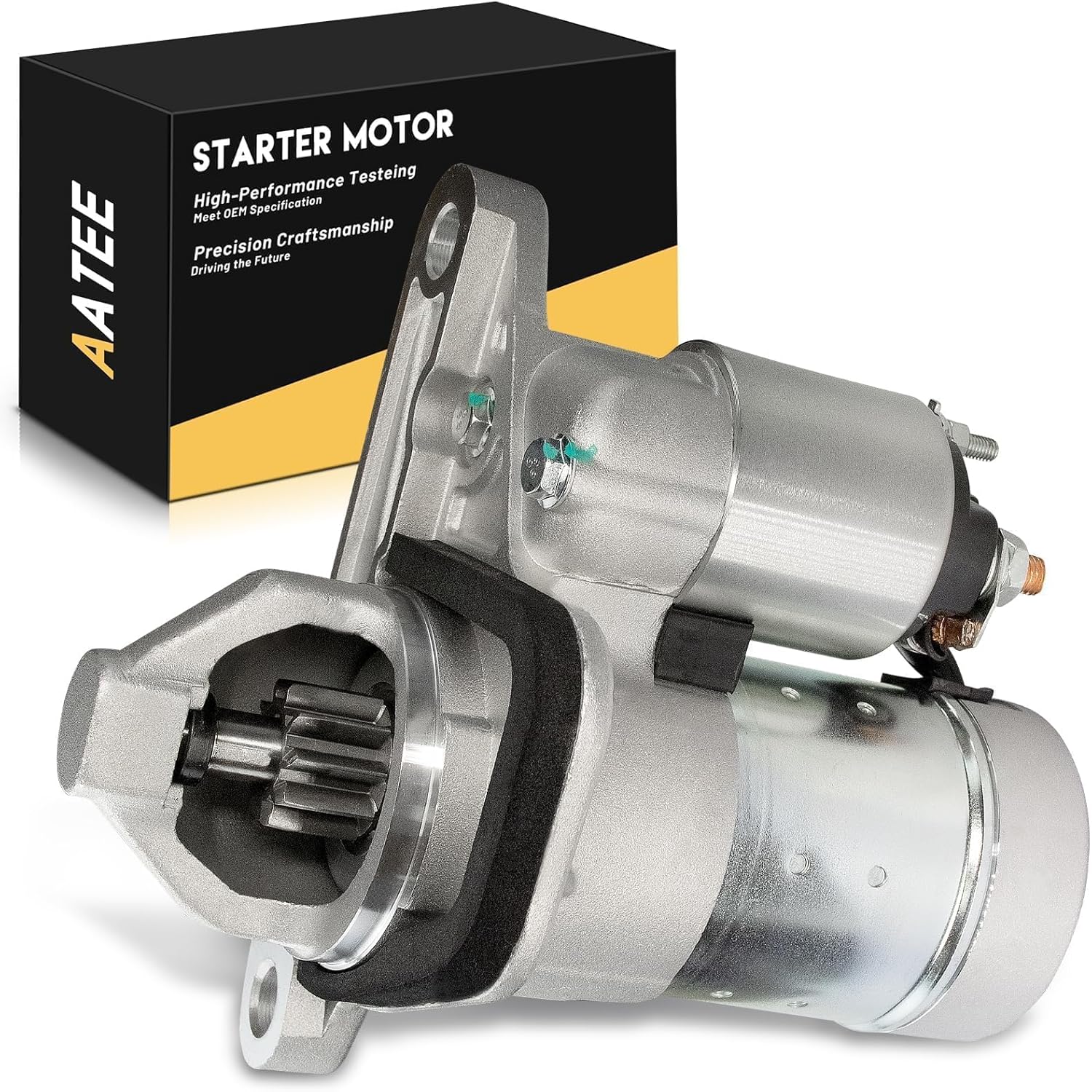 AATEE Starter Motor for Nissan Sentra (12V 1.4KW 10-tooth)