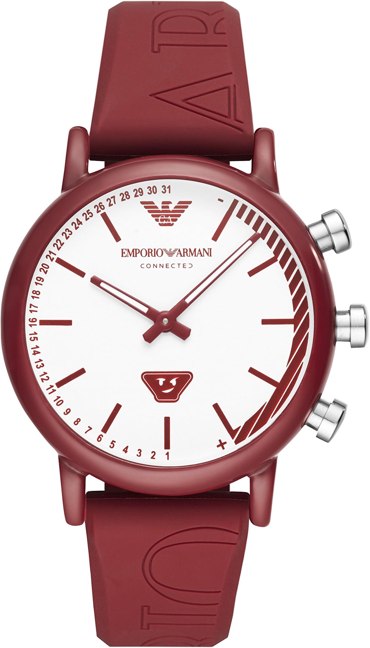 Mens Analogue Quartz Watch with Silicone Strap ART3024