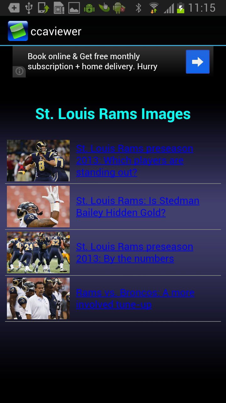 My Rams App My Fan App : St Louis Rams - App on Amazon Appstore