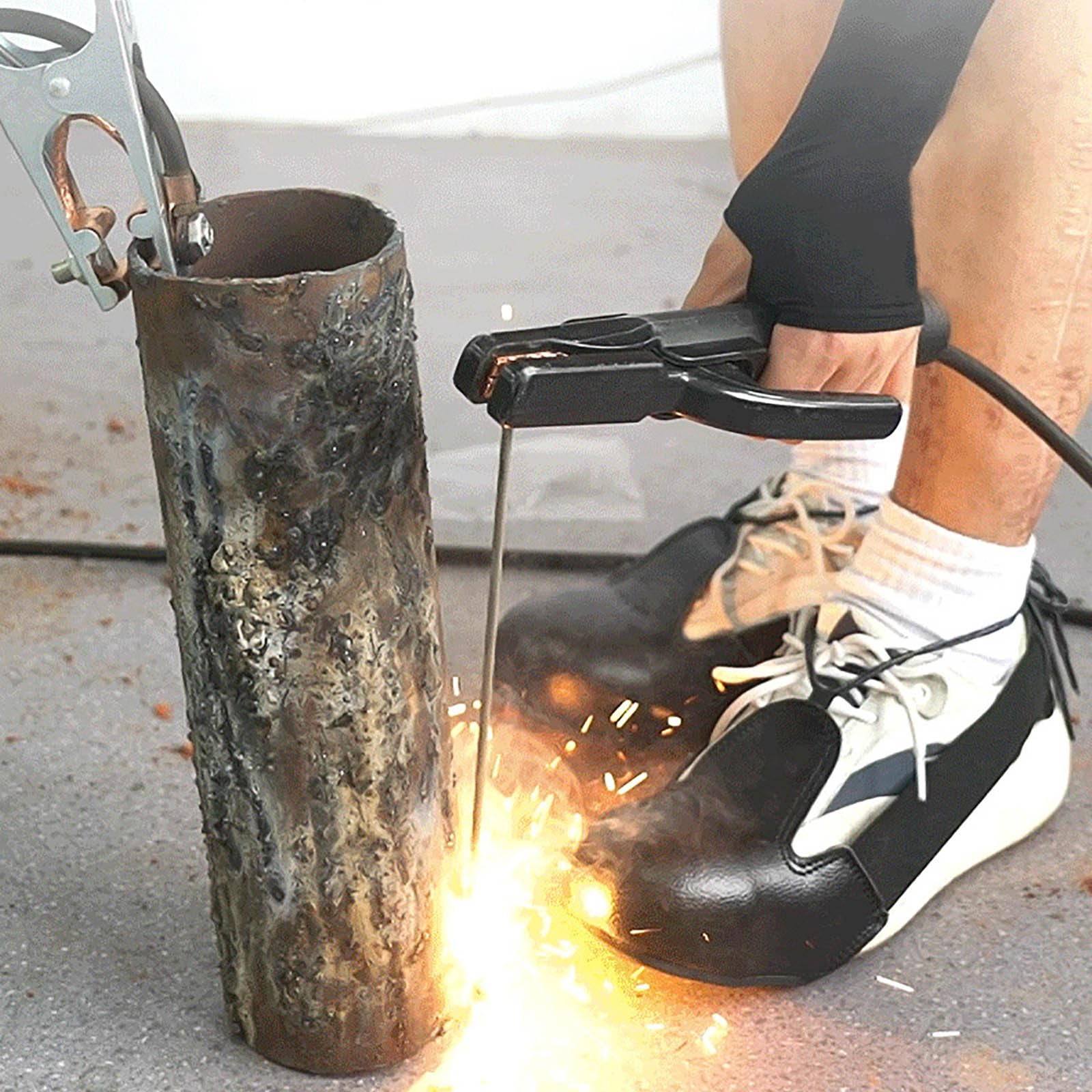 1 Paire Surchaussures De Sécurité, Couvre-Chaussures de Sécurité à Embout Universel, Chaussures De Sécurité pour Lieu De Travail, Couvre-chaussures de Sécurité, pour le Lieu de Travail Industriel