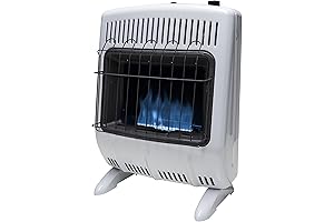 Mr. Heater Vent Free 20,000 BTU Radiant Propane Heater with Thermostat and...