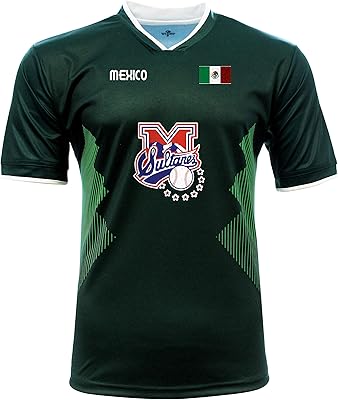 Jersey Mexico Sultanes de Monterrey 100% Polyester_Made in Mexico (XX-Large) Green