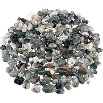 435g Natural Pebbles Crushed Stones Aquarium Gravel Polished Mass Irregular Shaped Juicy Stones Vase Filler Fish Tank Decorative