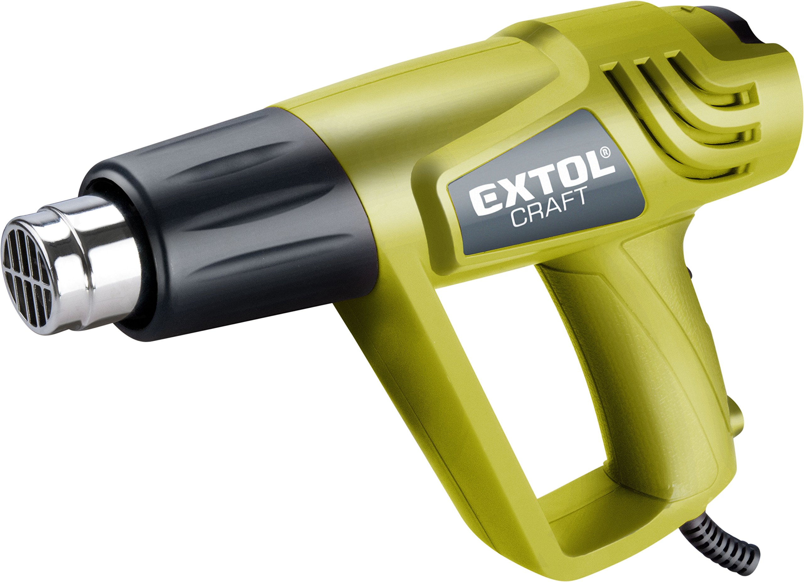 Pistola ad aria calda 2000 W, 350/550 C, 500/300 L/min, 1 pezzi, verde, 411013