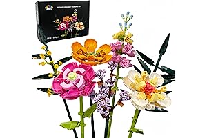 Botanical Collection for Adults: Flower Bouquet Building Set