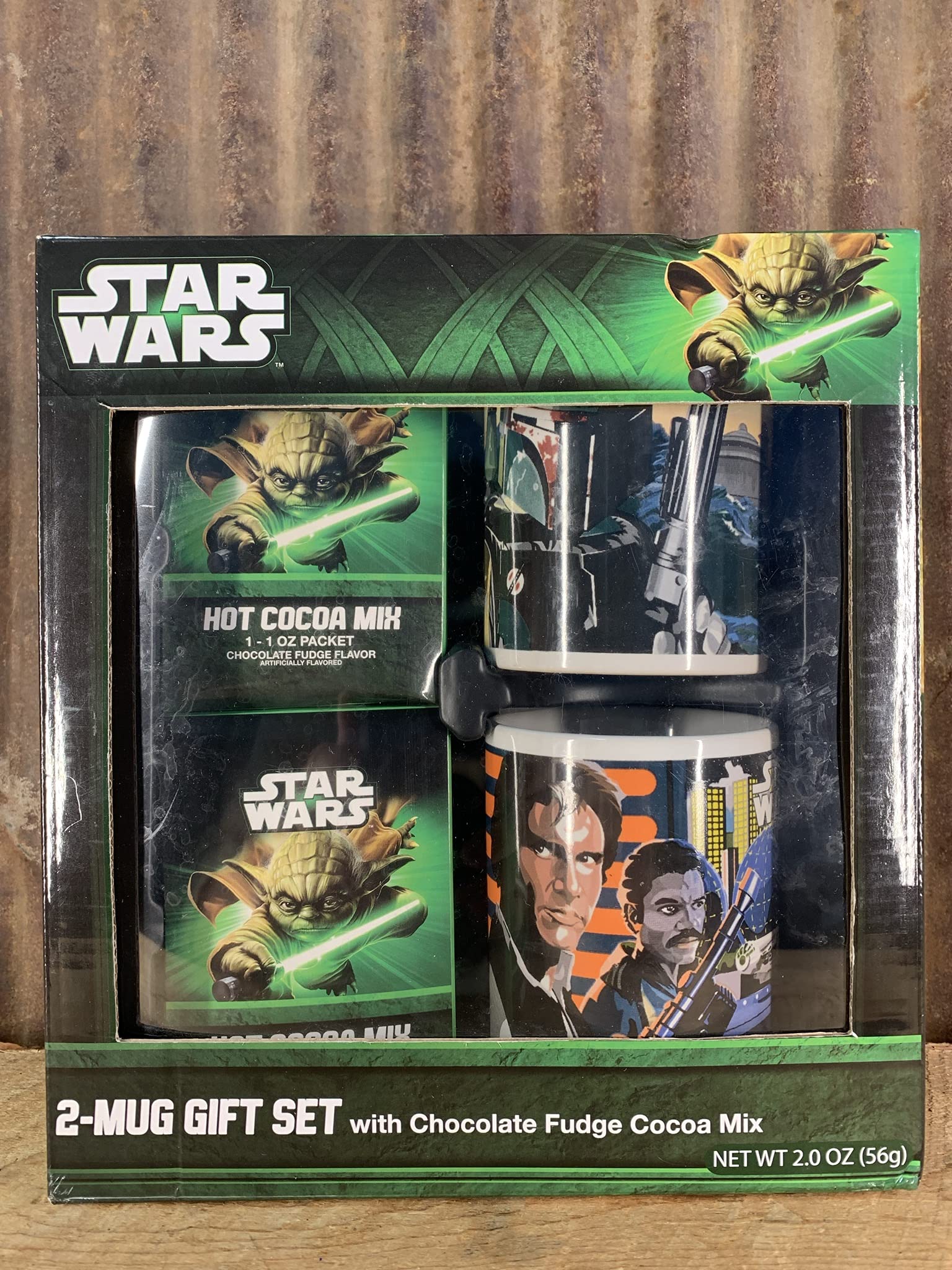 Original Star Wars Mug Gift Set of 2 Collectible New in Box!