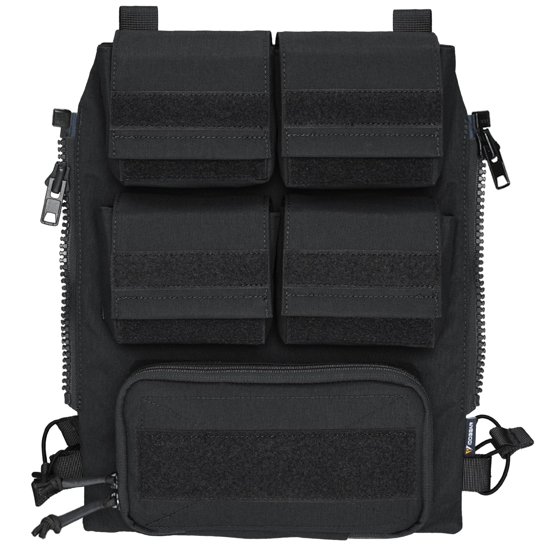 IDOGEAR Tactical Pouches Zip-on Panel Pouch Military Vest Accessory Bag for JPC 2.0 AVS CPC Vest