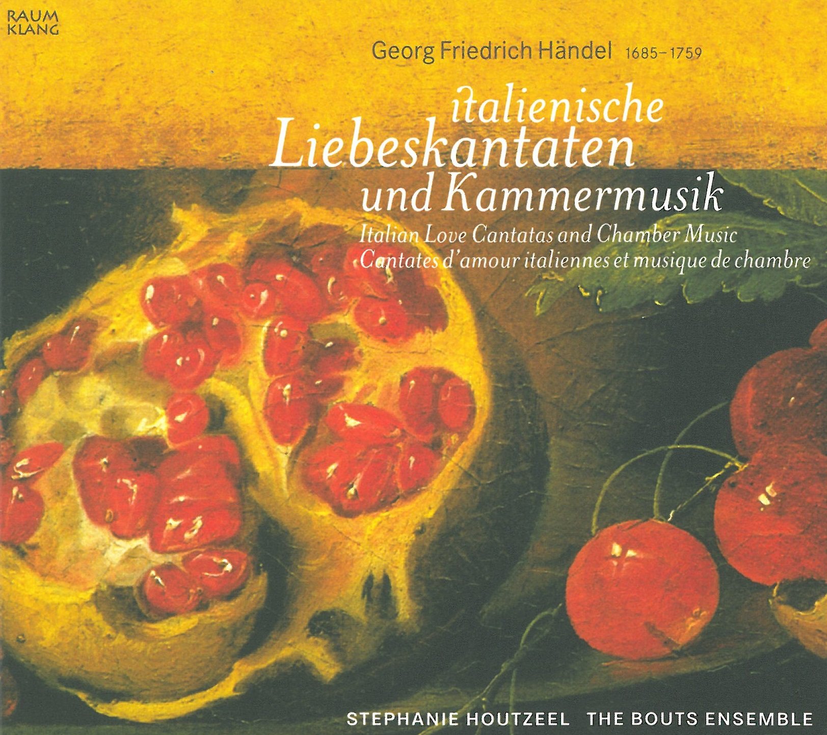 George Frederick Handel - Händel: Itlaiensiche Liebeskantaten und Kammermusik...