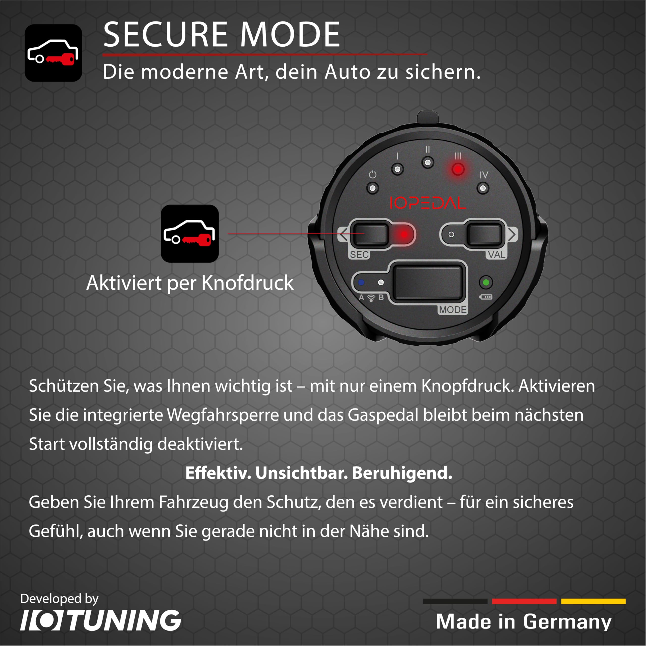 für BMW 2er Coupe (F22, F87) (Baujahr 2012 – 2021) für alle Motoren – Plug & Play Gaspedal-Tuning/Pedalbox mit App, Wireless Remote & integrierter Wegfahrsperre