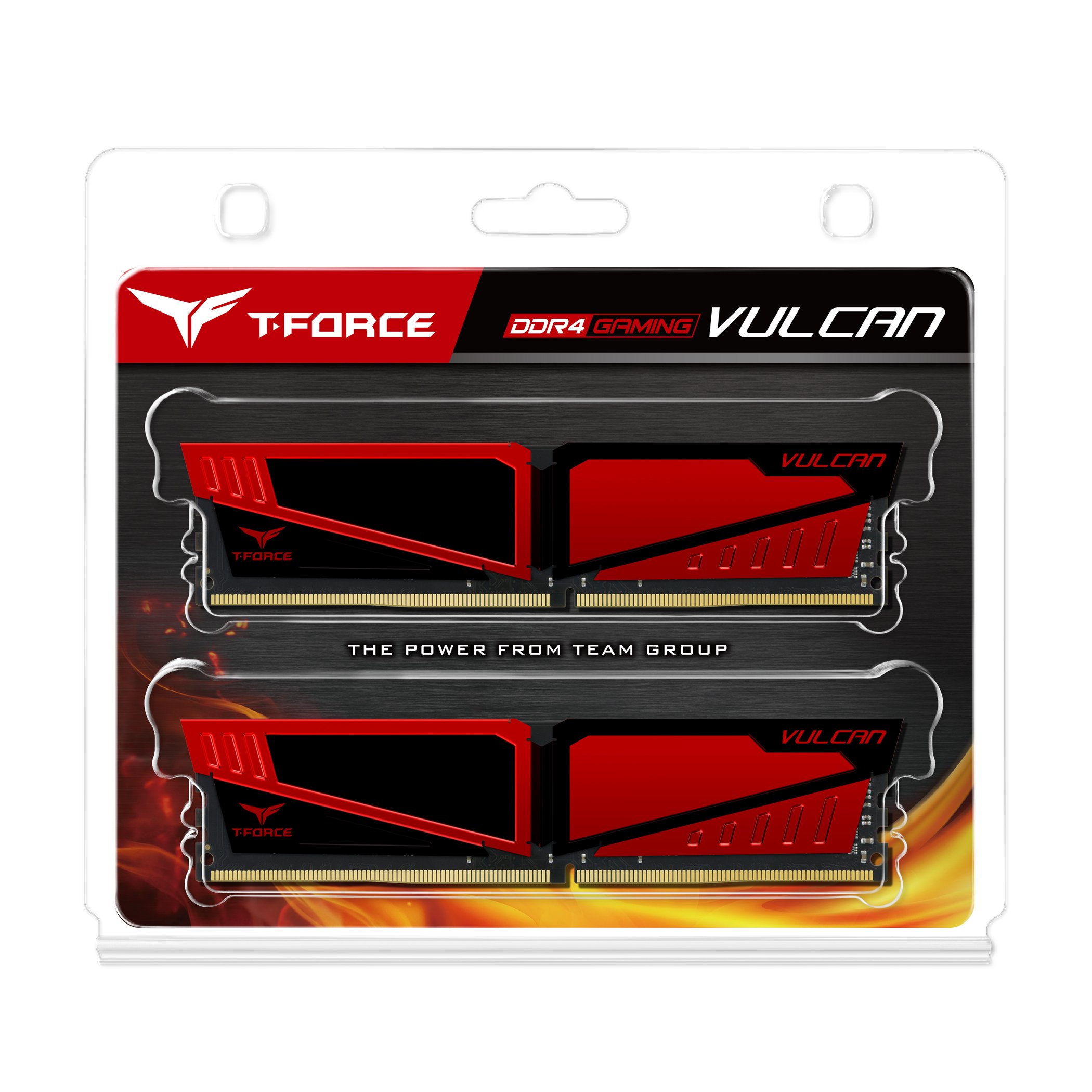 Amazon.com: TEAMGROUP T-Force Vulcan DDR4 16 GB (2x8GB) 2400MHz