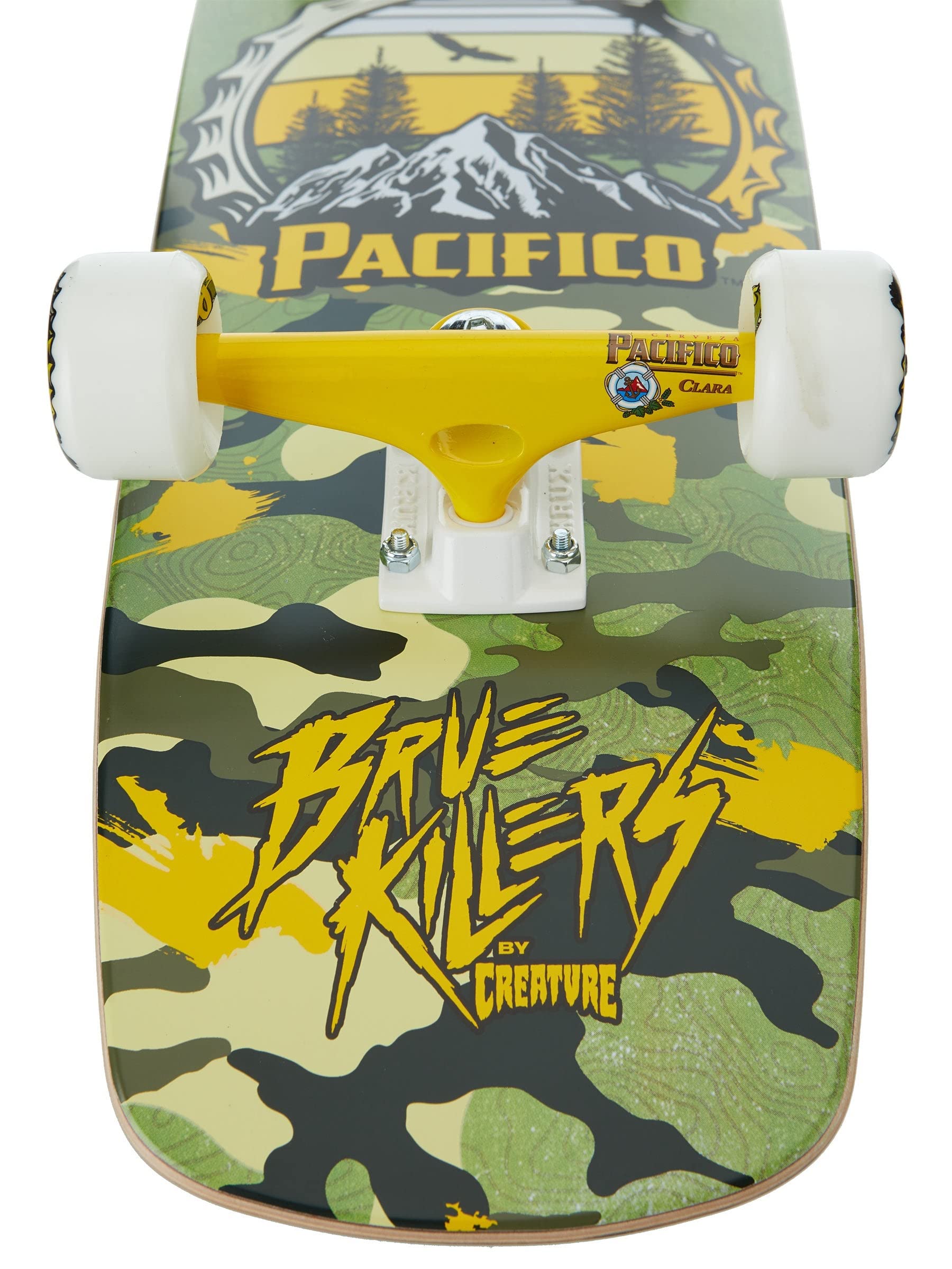 Amazon | Creature Skateboard Complete Pacificoボトルキャップブルー 
