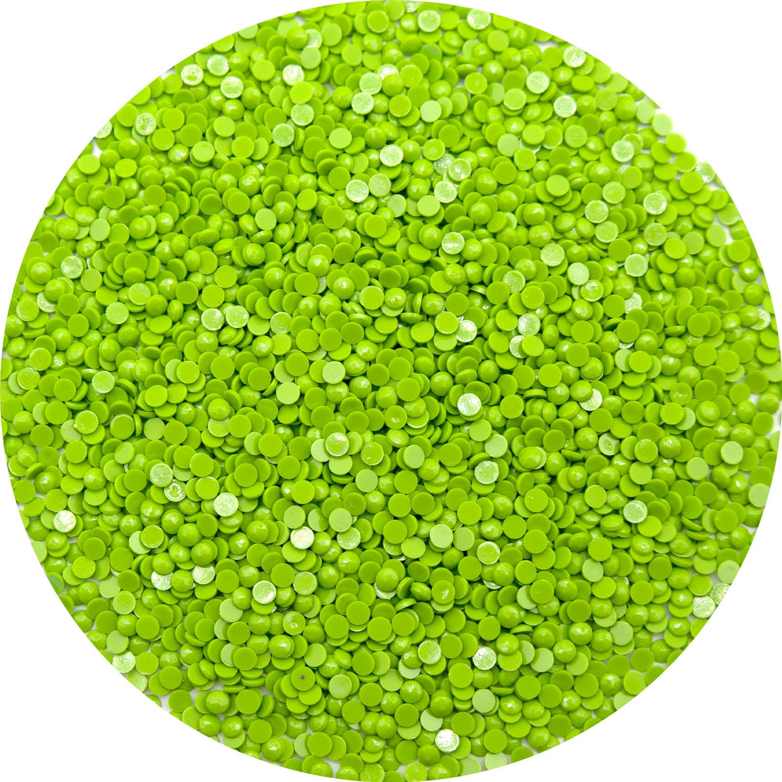 5000 Pieces Single Color Diamond Art Painting Beads,Color Code 704 Flat Bottom Round Rhinestones for Gem Painting Replacement, Round Drills for 5D Diamond Art DIY Craft