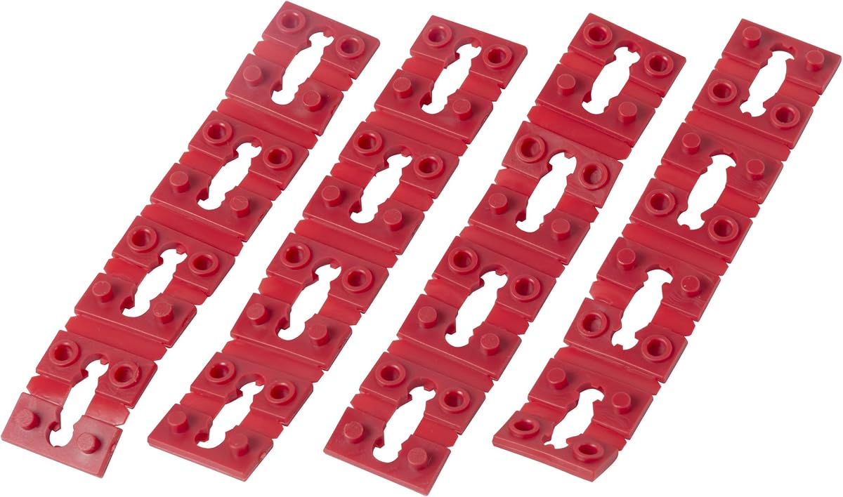 GSP-04 Electrical Switch and Receptical Spacers, 4 Piece Pack, Red
