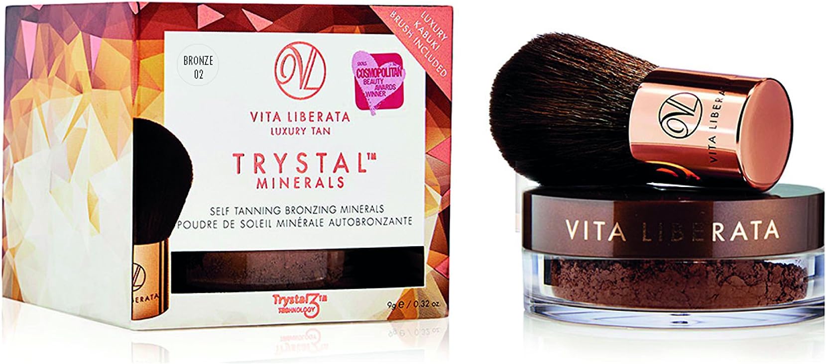 VITA LIBERATA Trystal Minerals Self Tanning Bronzing Minerals 110 g