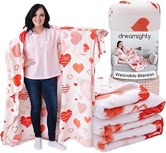 42% off: Wearable Blankets for Women, Adult Wearable Blanket Men, Valentine's Day Gifts for Her, Wife Birthday …