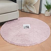 Vista 56 de Alfombra lavable de pelo esponjoso rosa para dormitorio, alfombra de pelo sintético de conejo para sala de estar, alfombra peluda para pasillo