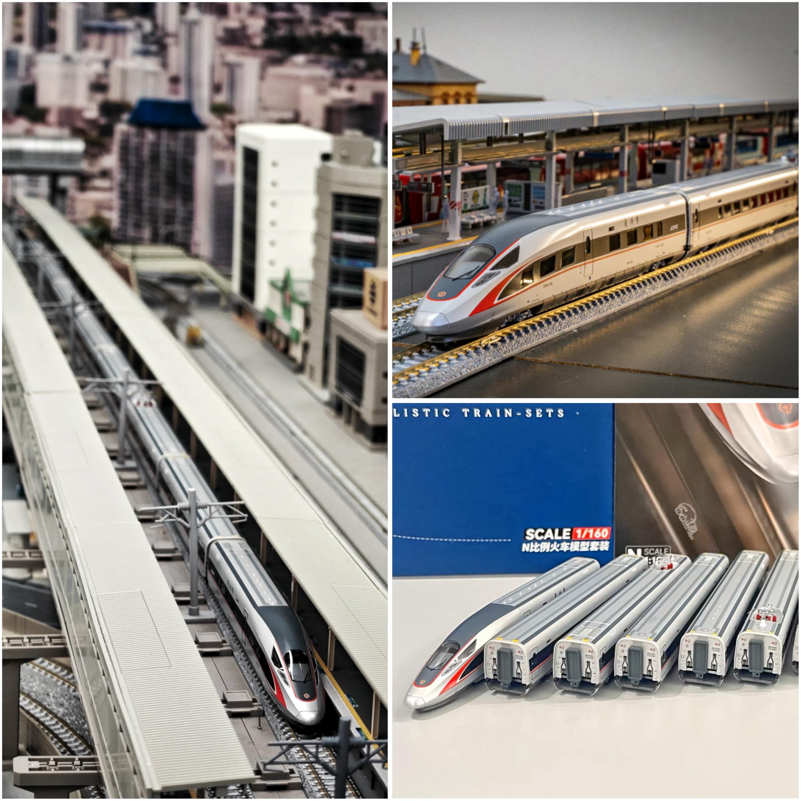 Amazon.co.jp: 長鳴 CHANGMING 中国高速鉄道 CR400AF 復興号 N