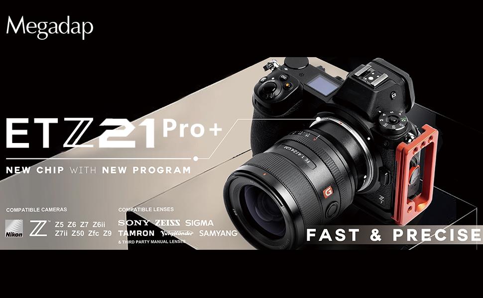 Amazon.com : Megadap ETZ21 Pro Plus,ETZ21 Pro+ Auto Focus Adapter
