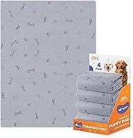Vista 10 de Almohadillas lavables para orina para mascotas pequeñas, paquete de 2 almohadillas reutilizables de entrenamiento para mascotas lavables, 36x72
