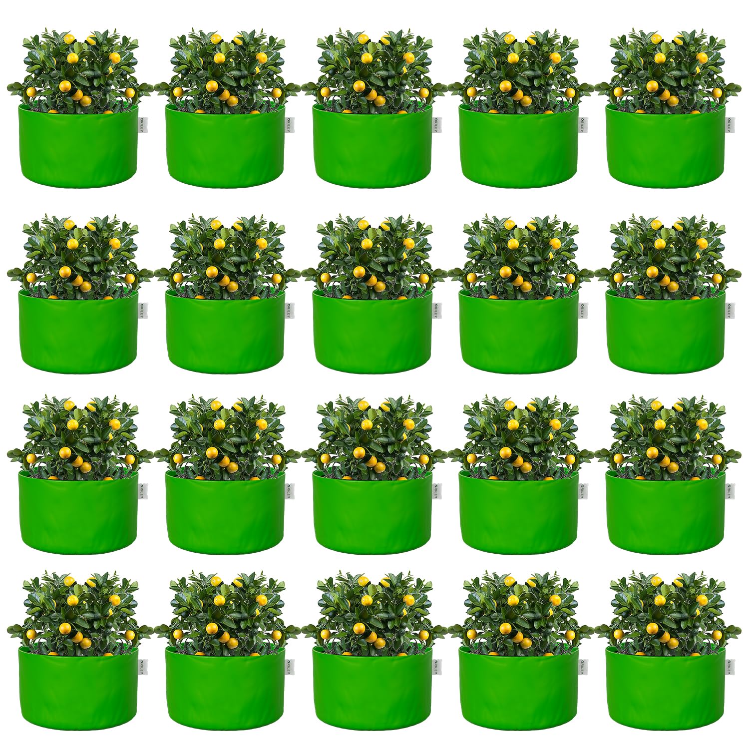 ORILEY Grow Bags - 2 Pack for Healthy Plants -15 ORILEY Grow Bags - 2 Pack for Healthy Plants -15