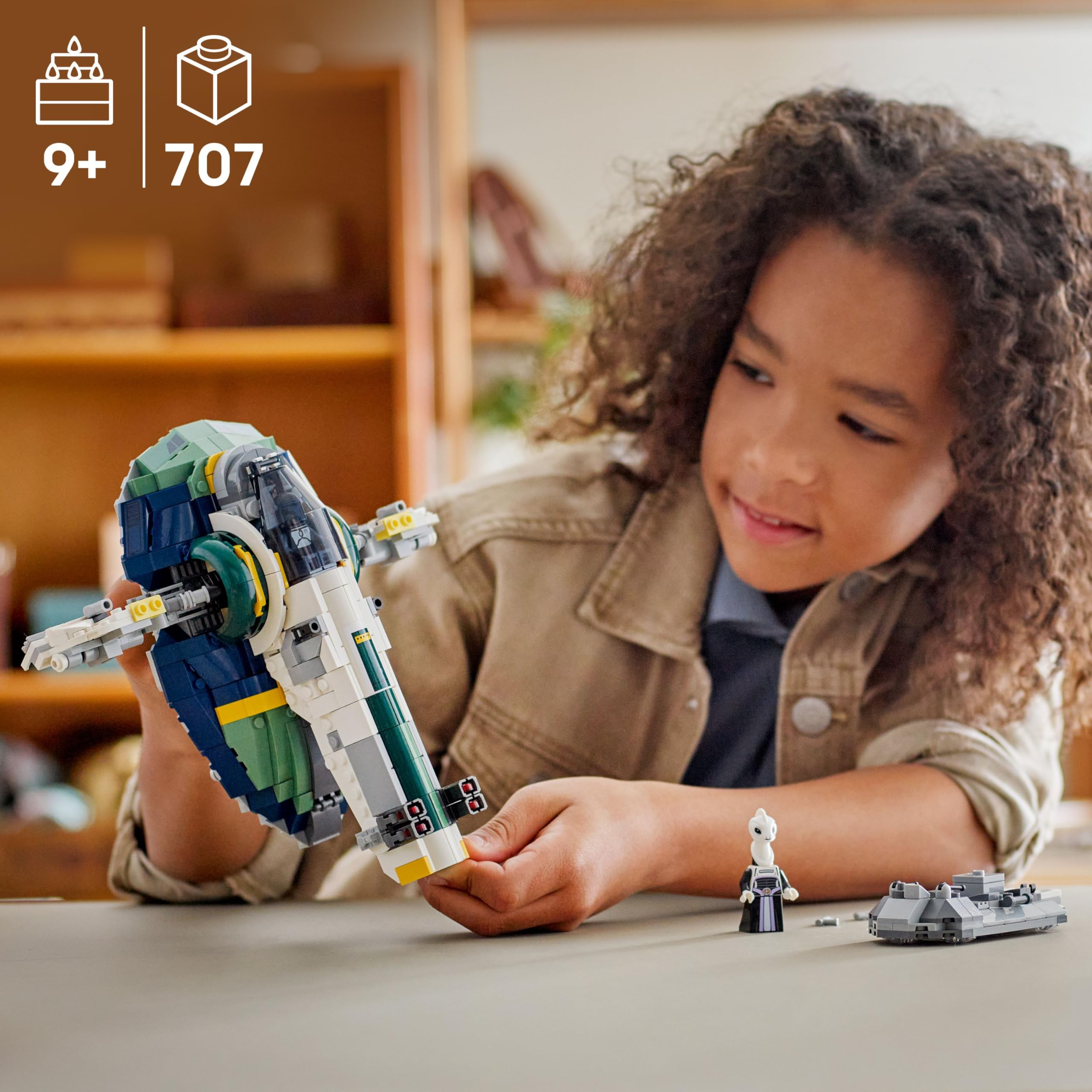 【人気】MARIA BLACK ラッキーナンバーパーツ③ LEGO Star Wars Nave Estelar de Jango Fett 75433 | Amazon.com.br