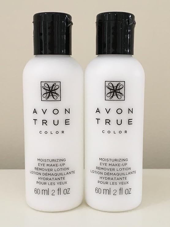 Set of 2 Avon Moisture Effective Eye Makeup Remover Lotion,60 ml/ 2 fl oz each