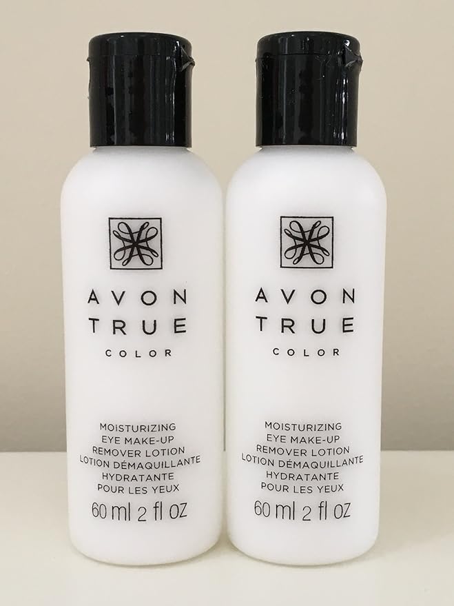 Set of 2 Avon Moisture Effective Eye Makeup Remover Lotion,60 ml/ 2 fl oz each