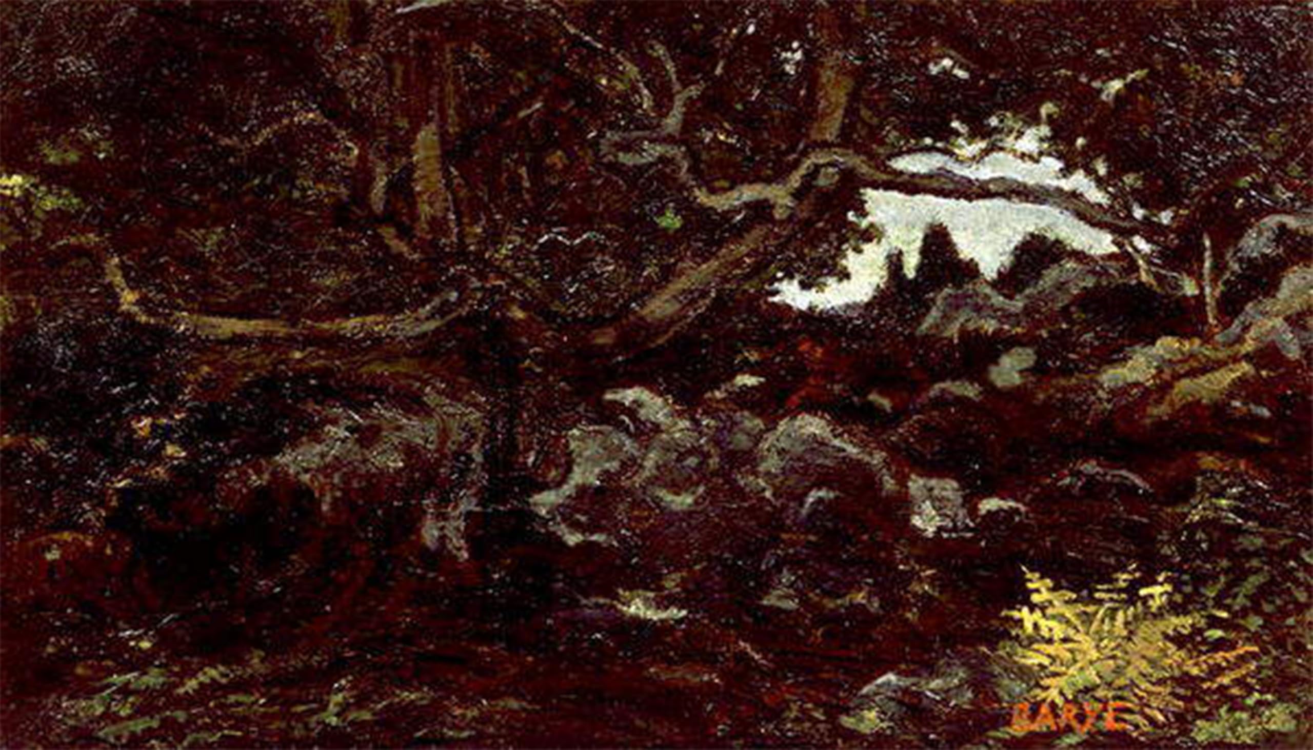 ARTXLXXBN Famous Print Painting Colorful Art Print in the Fontainebleau Forest by Antoine Louis Barye Canvas Art Decorations for Home Decor 60x90cm