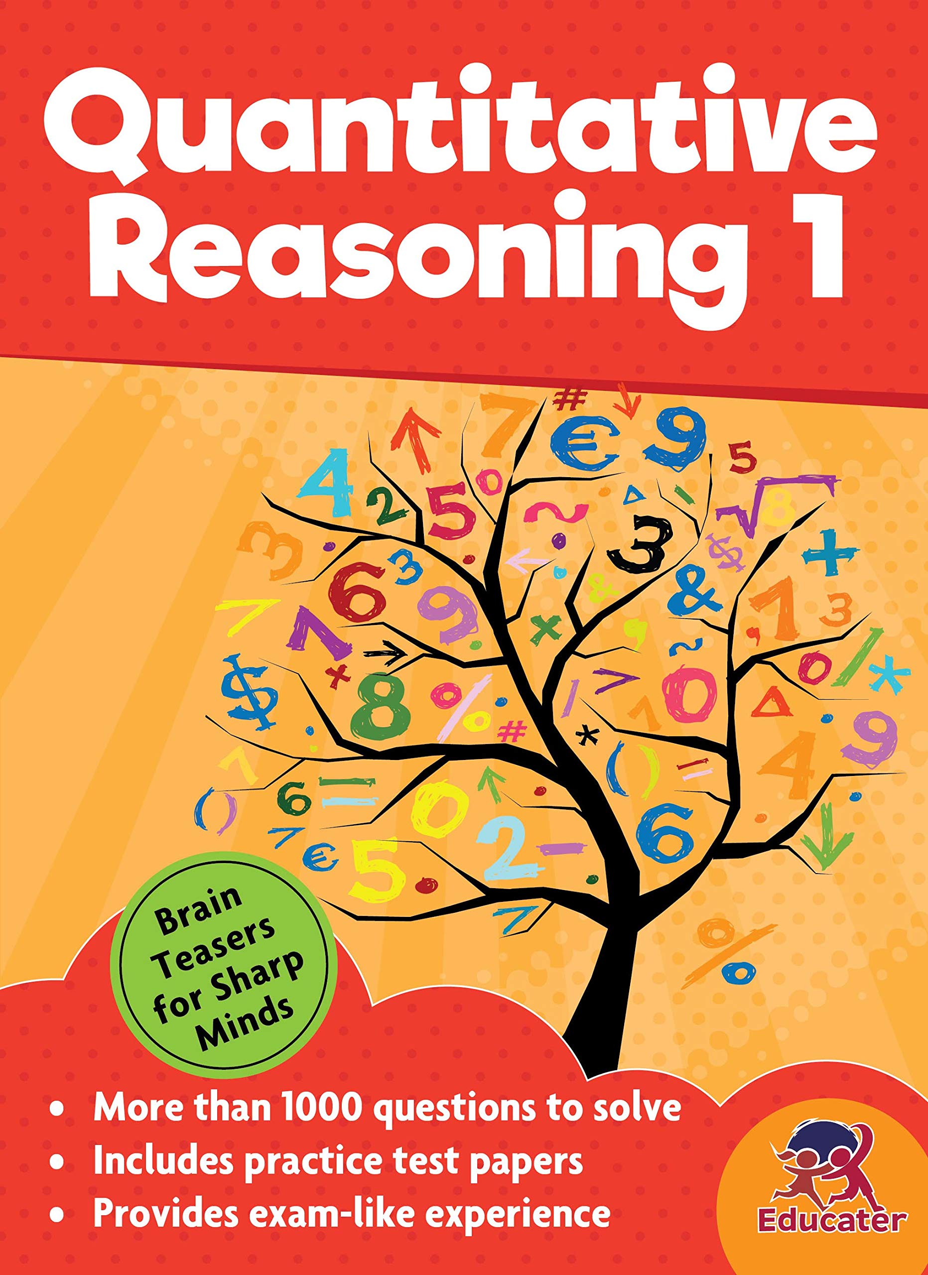 Team Pegasus Quantitative Reasoning Grade 1 Workbook for Kids Age 5+ | Fun & Interactive Activities to Strengthen Logical Thinking & Problem-Solving Skills