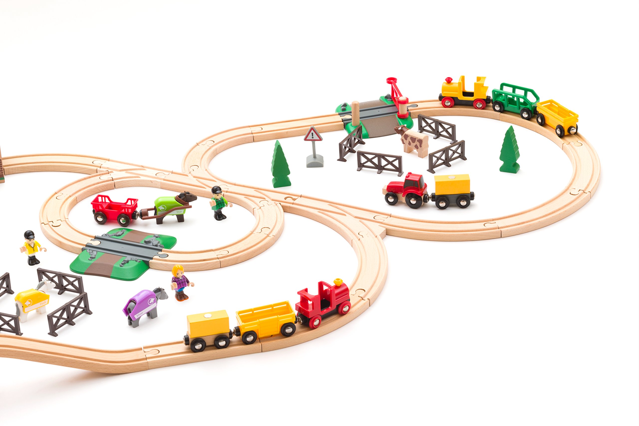 BRIO 80000-123 2016年クリスマス限定 80ピース トーマス付 Amazon | BRIO 2016年クリスマス限定レールセット 80000-123 | 電車