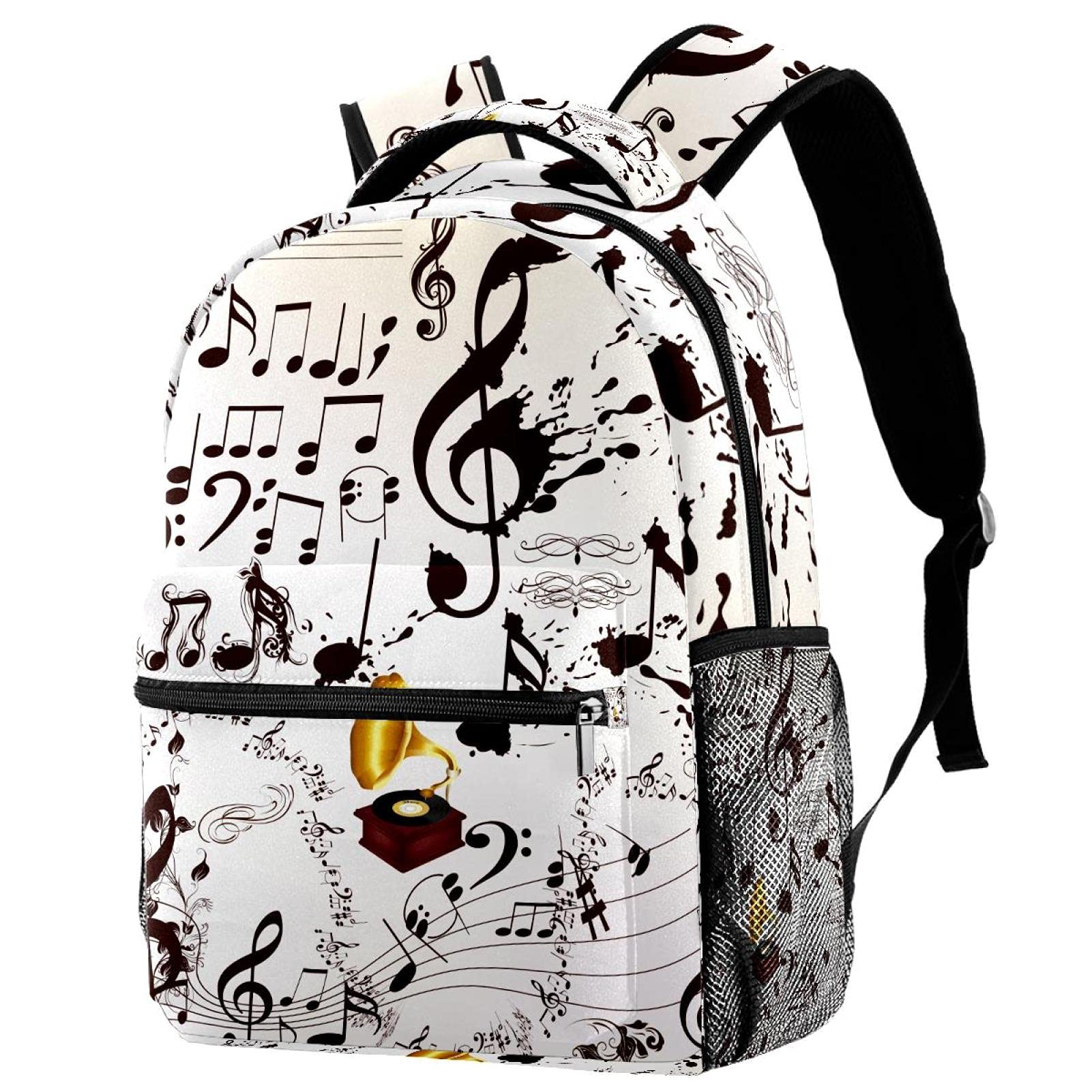 Sac à dos classique décontracté motif atomique pour exprimer votre style