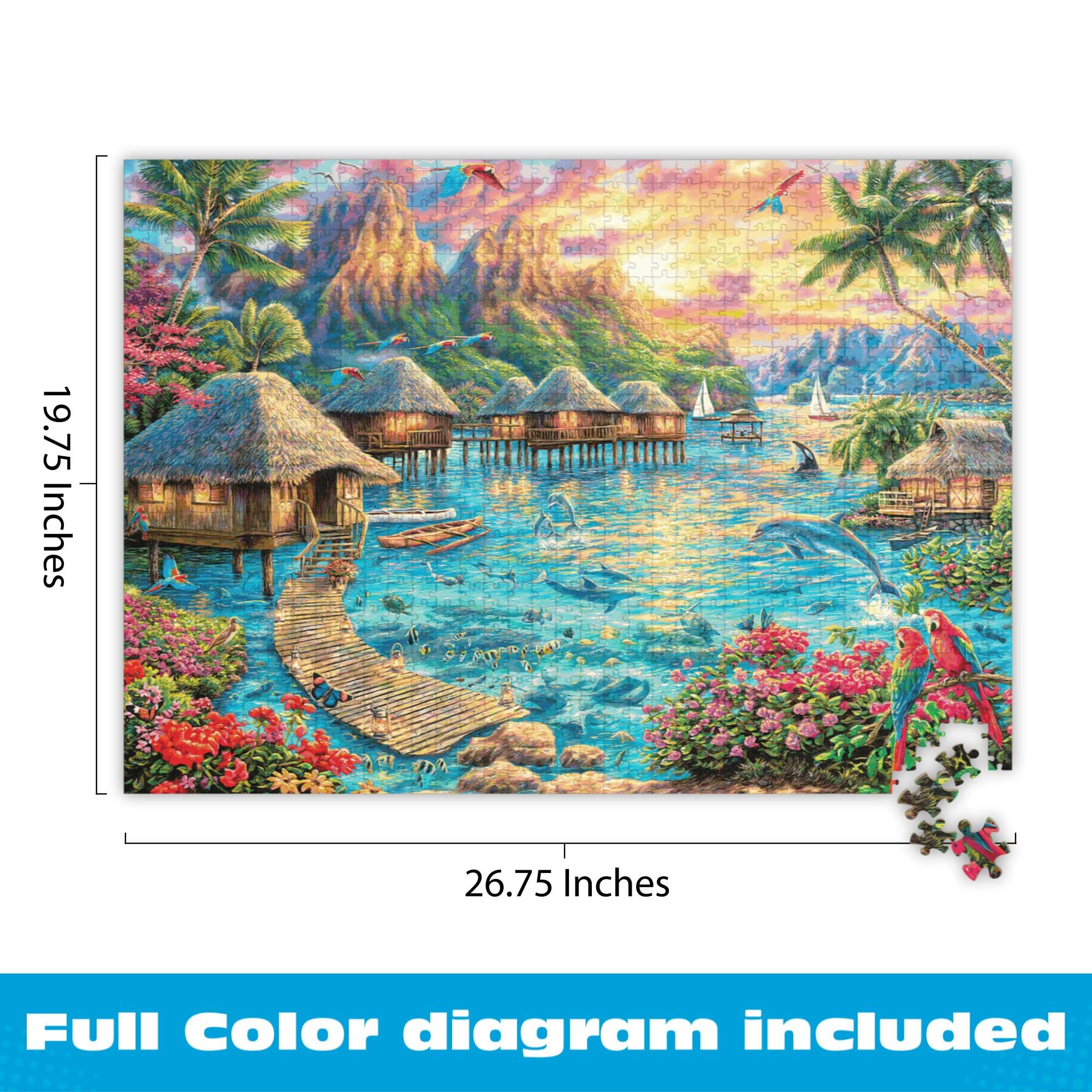 Amazon.com: Buffalo Games - Puzzles for Adults 1000 Pieces Chuck