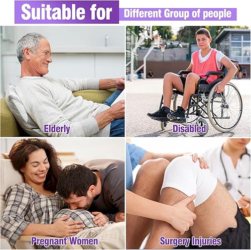 Miniatura 13 de Ayuda para calcetines, ayudantes de calcetines para ponerse los calcetines para personas mayores, discapacitados, embarazo, dispositivo de Azul