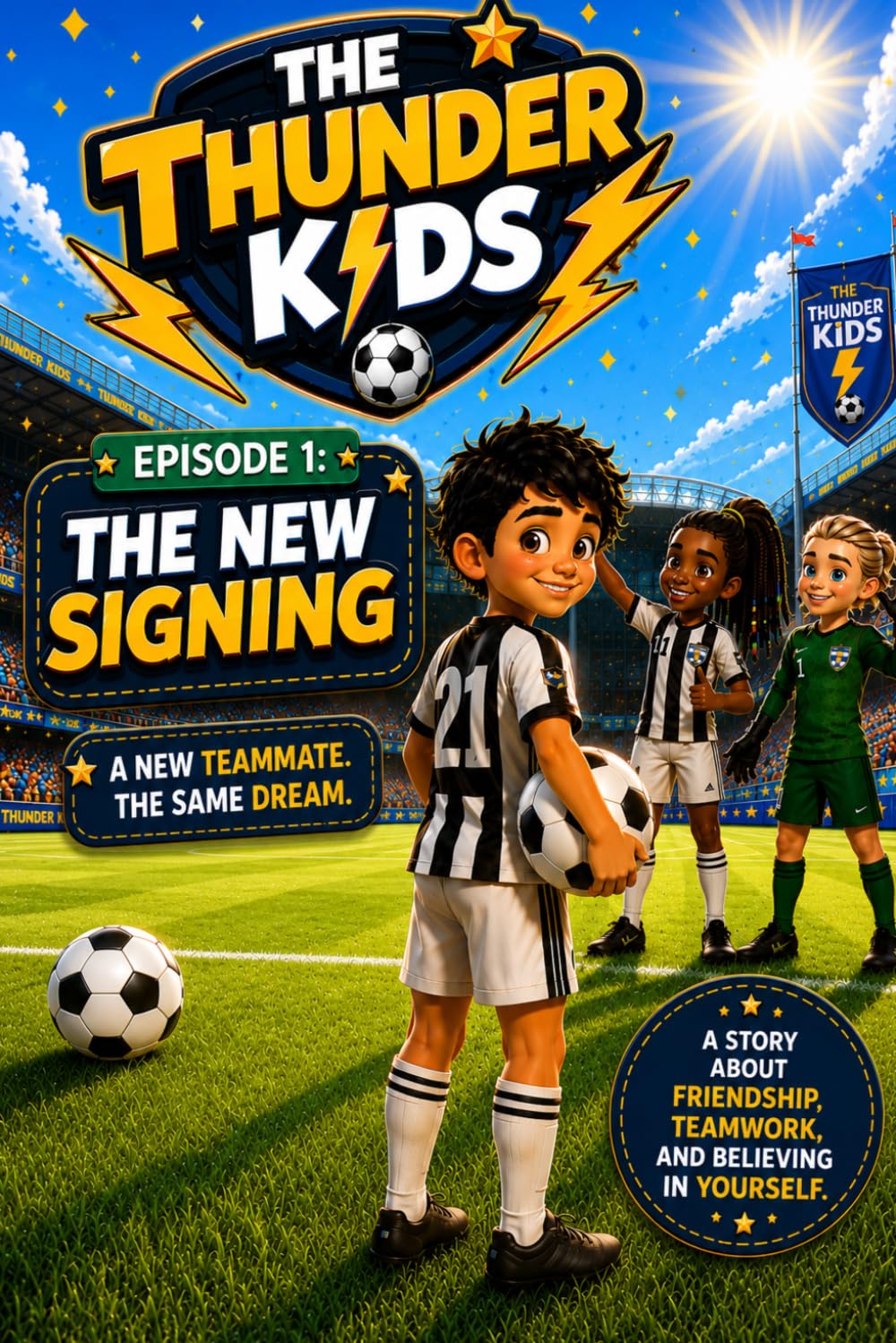 The Thunder Kids: Thunder Kids: Adventures in Soccer, Friendship, and Teamwork