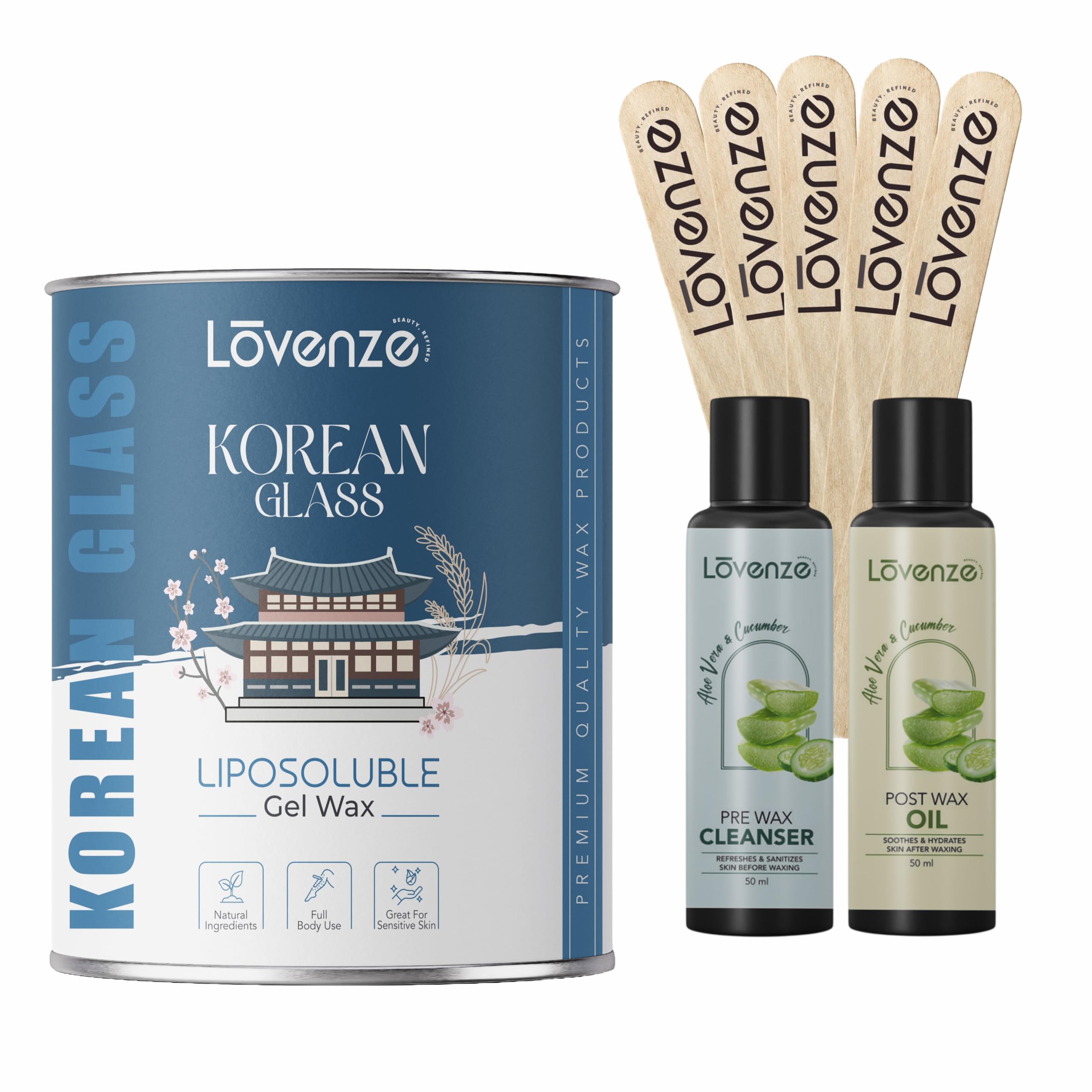Korean Glass Liposoluble Gel Wax, Natural Ingredients, Full Body Use, Great for Sensitive Skin-picture-16